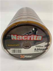 NYLON X-FISH NACRITA 100MTS 0,50MM
